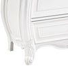 Valena 9 Drawer Wide Dresser | White Solid Wood | Carved Accents BM340245