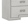 Basil 6 Drawer Wide Dresser | Rustic White Solid Wood | Cedar Lining