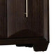 Witzy Sideboard Buffet Console | Espresso Brown Wood | 4 Doors | 60’’ BM340252