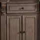 Hama Sideboard Buffet Console | 4 Doors | Oak Brown Wood | 60"