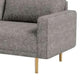 Remy Sofa | Gray Boucle | Bench Style Seat with Track Arms | 83’’ BM340265