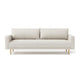 Remy Sofa | Off White Boucle | Bench Style Seat with Track Arms | 83’’ BM340266