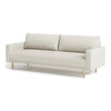 Remy Sofa | Off White Boucle | Bench Style Seat with Track Arms | 83’’ BM340266