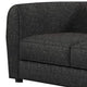 Dly Retro Loveseat | Black Boucle Seat | Welt Trims | 68’’ | Tuxedo Style BM340267