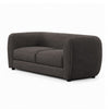 Dly Retro Loveseat | Gray Boucle Seat | Welt Trim | 68" Tuxedo Style
