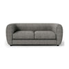 Dly Retro Sofa | Gray Boucle Seat | Welt Trim | 87’’ Tuxedo Style BM340270