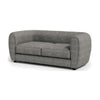 Dly Retro Sofa | Gray Boucle Seat | Welt Trim | 87’’ Tuxedo Style BM340270