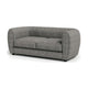 Dly Retro Sofa | Gray Boucle Seat | Welt Trim | 87’’ Tuxedo Style BM340270