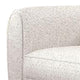 Dly Loveseat | Off White Boucle Seat | Welt Trim | 68’’ Tuxedo Style BM340271