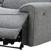 Cote Loveseat | Power Reclining | Gray Boucle | Center Console | 73"