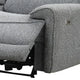 Cote Loveseat | Power Reclining | Gray Boucle | Center Console | 73"