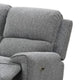 Cote Sofa | Power Reclining | Gray Boucle | USB Charging Ports | 83"
