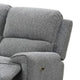 Cote Sofa | Power Reclining | Gray Boucle | USB Charging Ports | 83’’ BM340274