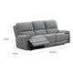 Cote Sofa | Power Reclining | Gray Boucle | USB Charging Ports | 83"