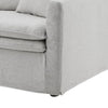 Rutu Loveseat | 2 Accent Pillows | Light Gray Padded Linen | 68’’ BM340276
