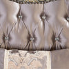 Aboi Sofa | 5 Accent Pillows | Purple Velvet | Carved Details | 95’’