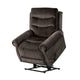 Power Lift Chair with Heat & Massage | Dark Gray Fabric | USB Port BM340290