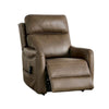 Lift Chair | Brown Faux Leather | Air Massage | 3 Zone Heating | USB