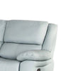 Larus Sofa | Manual Reclining Mechanism | Blue Faux Leather | 82’’ BM340299