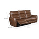 Teren Power Recliner Sofa | 86’’ | Brown Grain Leather BM340303