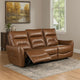 Teren Power Recliner Sofa | 86" | Brown Grain Leather