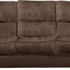 Heny Manual Reclining Sofa | Brown Fabric Seating | 88’’ | No Sag BM340316