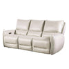 Pono Power Reclining Sofa | Beige Top Grain Leather | 85’’ | Zero Gravity BM340322