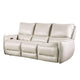 Pono Power Reclining Sofa | Beige Top Grain Leather | 85’’ | Zero Gravity BM340322
