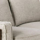 Denu Loveseat | Light Brown Fabric Padded | Welt Trim Details | 70’’ BM340328