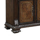 Naddy Brown Sideboard Buffet Console | Ornate Design | Silver Brown | 60’’ BM340331