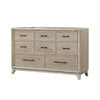 Myna 64’’ Wide Dresser | 8 Drawers | White Oak Veneer | Solid Wood BM340332