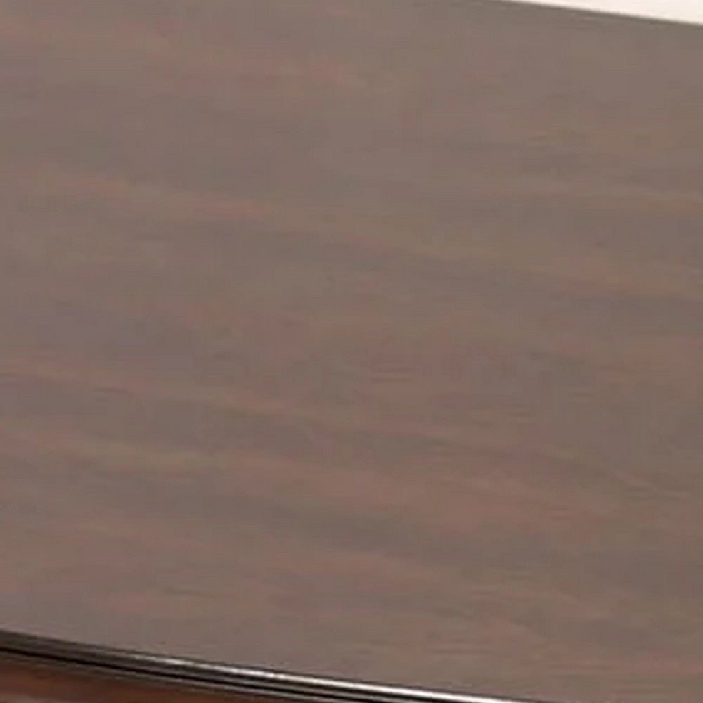 Kera Classic Tall Dresser Chest | 6 Drawers | Traditional Carved Cherry Brown Wood BM340333