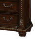 Kera Classic Dresser | 69’’ | 12 Drawers | Sculpted Cherry Brown Wood BM340334
