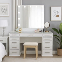 Luminous White, Gray, Clear