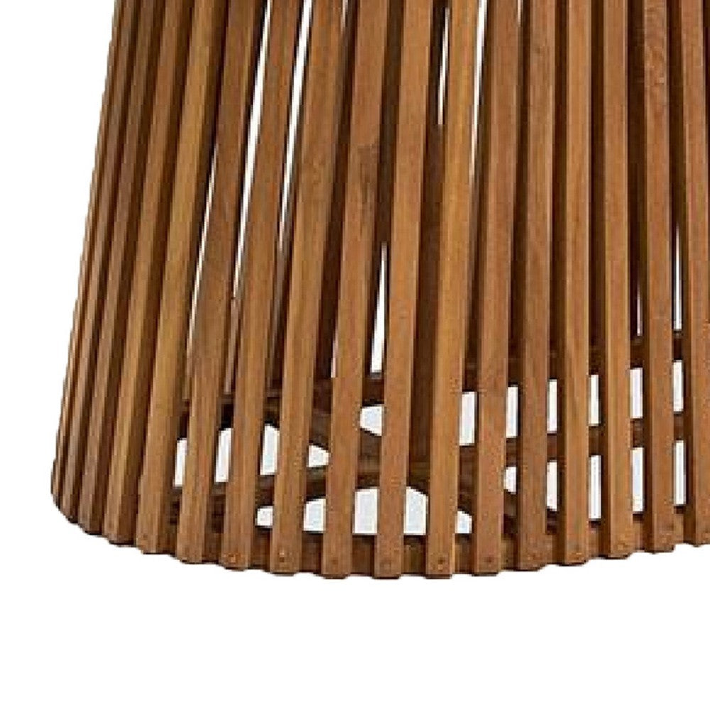 Lev Dining Table | 79’’ Oval Top | Pedestal Base | Natural Brown Wood BM340355