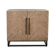 Dimy Accent Cabinet | 36" | 2 Doors w Adjustable Shelves | Brown Solid Wood