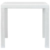 Patio Dining Table | White Textured | 31’’ Square Tabletop BM340417
