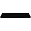 Zyno Wall Shelf Set of 2 | Glossy Black MDF Body | Modern Design 32’’
