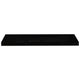 Zyno Wall Shelf Set of 2 | Glossy Black MDF Body | Modern Design 32’’