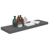 Zyno Wall Shelf | 32’’ | Glossy Gray MDF Body | Modern Design