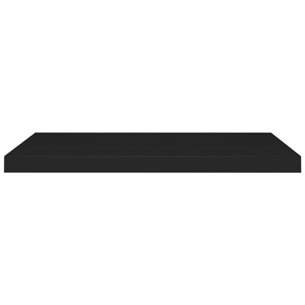 Zyno Wall Shelf | 32’’ | Matte Black MDF Body | Modern Design