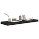Zyno Wall Shelf | 32’’ | Matte Black MDF Body | Modern Design