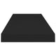 Zyno Wall Shelf | 32’’ | Matte Black MDF Body | Modern Design
