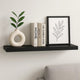 Zyno Wall Shelf | 32’’ | Matte Black MDF Body | Modern Design