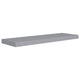 Zyno Wall Shelf | 32" | Matte Gray MDF Body | Modern Design