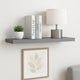 Zyno Wall Shelf | 32’’ | Matte Gray MDF Body | Modern Design