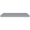 Zyno Wall Shelf Set of 2 | Matte Gray MDF Body | Modern Design 32’’