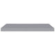 Zyno Wall Shelf Set of 2 | Matte Gray MDF Body | Modern Design 32’’