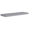 Zyno Wall Shelf Set of 2 | Matte Gray MDF Body | Modern Design 32’’