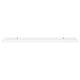 Yuli Wall Shelf Set of 2 | Raised Ledge Design | Classic White 32’’